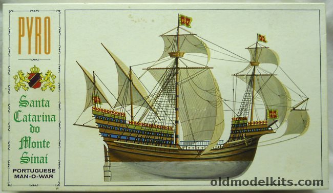 Pyro 1/200 Portuguese Man-O-War Santa Catarina do Monte Sinai - Flagship of Vasco de Gama, C209-300 plastic model kit
